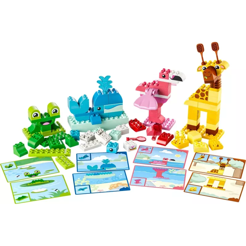 LEGO DUPLO 10472 Gyvūnų statybos žaidimas (94 detalės)