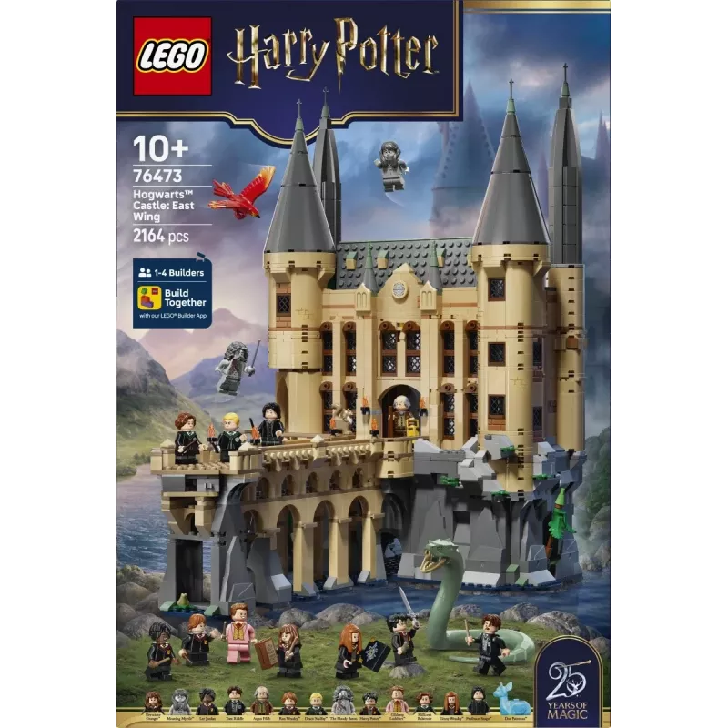 LEGO Harry Potter 76473 Hogvartso pilis: Rytinis sparnas (2164 dalių)