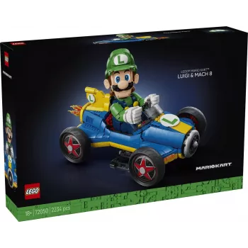 LEGO Super Mario 72050 Mario Kart – Luigi & Mach 8 (2234 dalių)