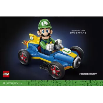 LEGO Super Mario 72050 Mario Kart – Luigi & Mach 8 (2234 dalių)