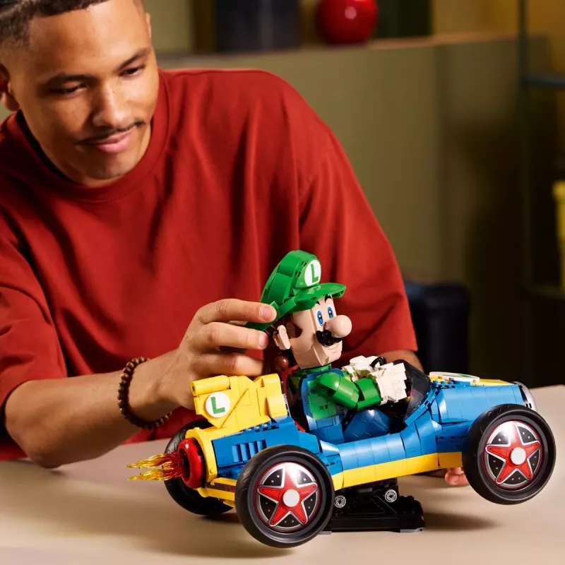 LEGO Super Mario 72050 Mario Kart – Luigi & Mach 8 (2234 dalių)