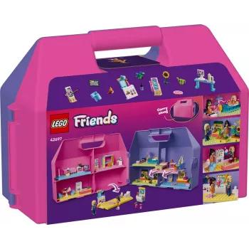 LEGO Friends 42697 Kūrybinis lėlių namo lagaminas (355 dalių)