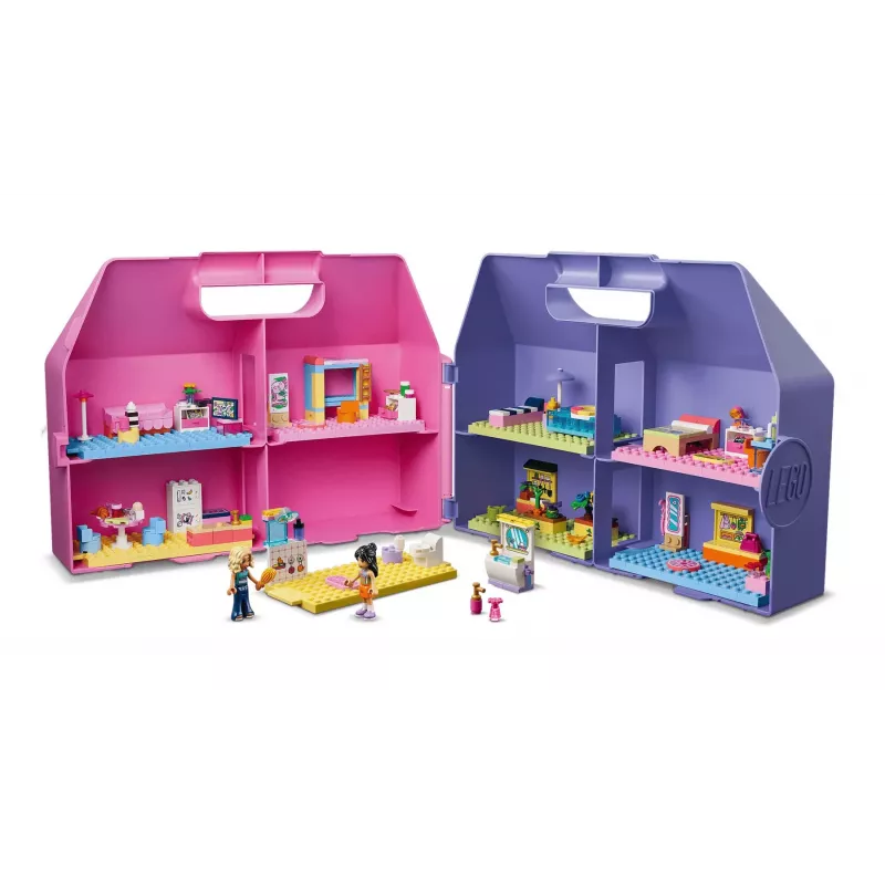 LEGO Friends 42697 Kūrybinis lėlių namo lagaminas (355 dalių)