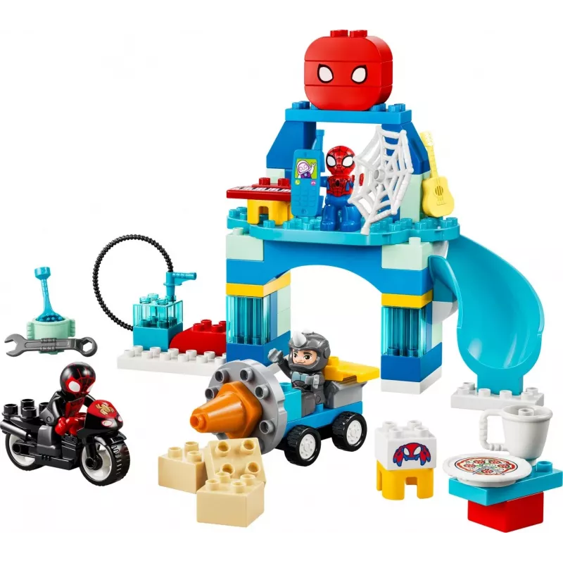 LEGO DUPLO Marvel 10464 Team Spidey Webquarters (65 dalių)