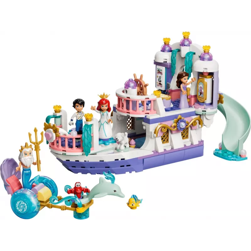 LEGO Disney 43299 Arielio karališkasis vestuvių laivas (519 dalių)