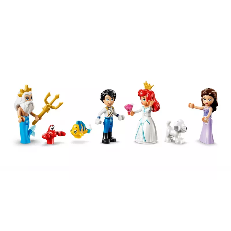 LEGO Disney 43299 Arielio karališkasis vestuvių laivas (519 dalių)