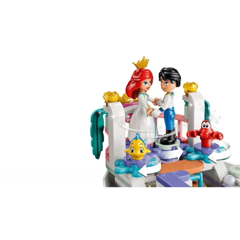 LEGO Disney 43299 Arielio karališkasis vestuvių laivas (519 dalių)