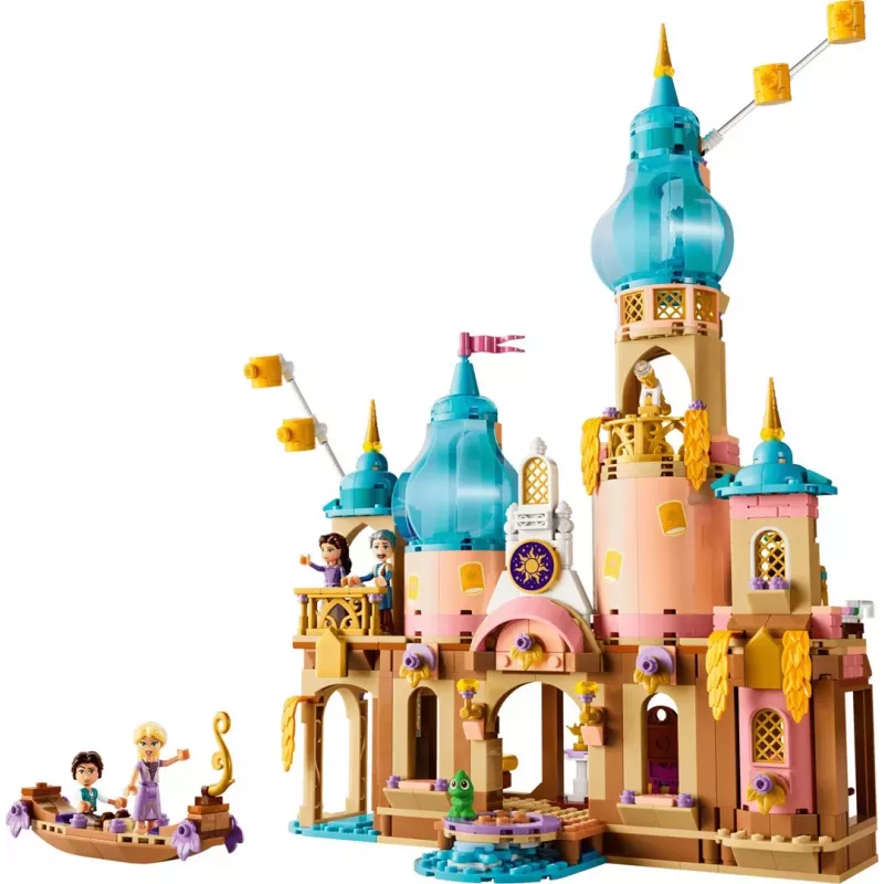LEGO Disney 43297 Rapunzelės pilis (676 dalių)
