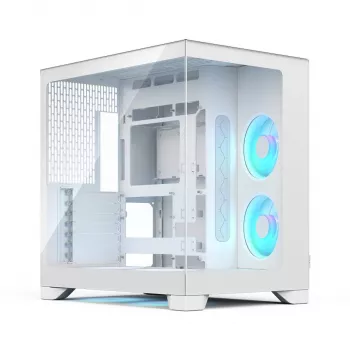 Korpusas Fractal Design Pop 2 Vision White RGB ATX Mid-Tower (grūdintas stiklas)