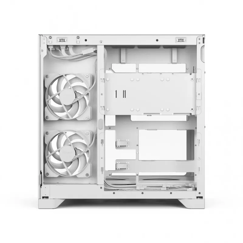 Korpusas Fractal Design Pop 2 Vision White RGB ATX Mid-Tower (grūdintas stiklas)