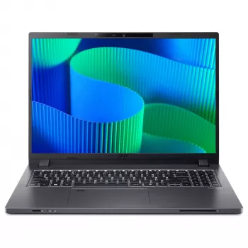 Acer TravelMate P2 16 verslo nešiojamas kompiuteris (Core 3 100U, 16 GB, 256 GB SSD, 16 colių 16:10, Win 11 Pro)