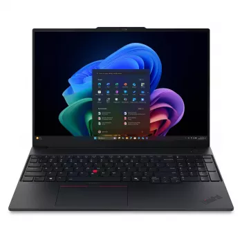 Lenovo ThinkPad E16 Gen 4 16 inch WUXGA verslo nešiojamas kompiuteris Intel Core Ultra 5 325 16GB DDR5 512GB SSD Intel Graphics Windows 11 Pro Juodas (QWERTZ)