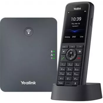 „Yealink SIP-W79P Pro“ atsparus DECT IP telefono rinkinys (W70B bazė + W59R Pro ragelis, IP67, „Bluetooth 5.2“)