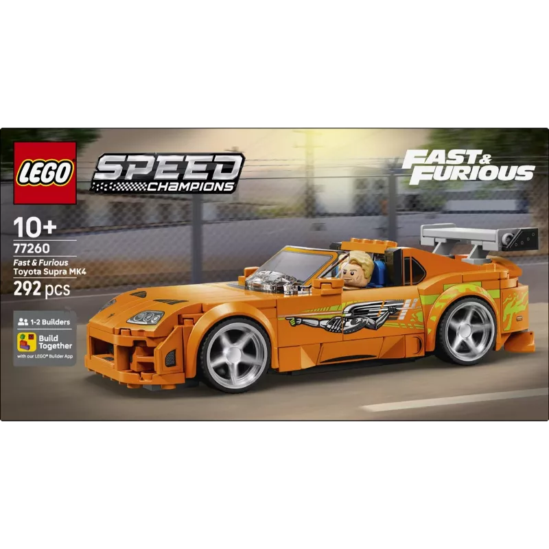LEGO Speed Champions 77260 „The Fast and The Furious“ Toyota Supra MK4 (292 dalių)