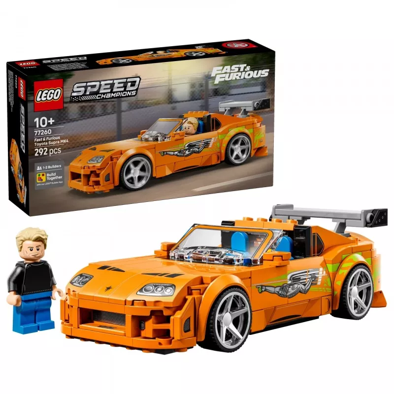 LEGO Speed Champions 77260 „The Fast and The Furious“ Toyota Supra MK4 (292 dalių)