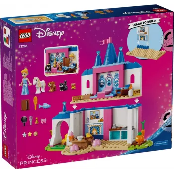LEGO Disney 43283 Pelenės pilis su gyvūnų draugais (149 vnt.)