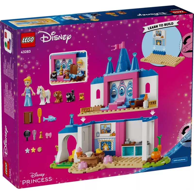 LEGO Disney 43283 Pelenės pilis su gyvūnų draugais (149 vnt.)