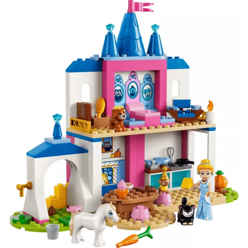LEGO Disney 43283 Pelenės pilis su gyvūnų draugais (149 vnt.)