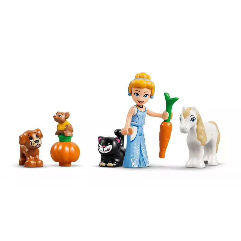 LEGO Disney 43283 Pelenės pilis su gyvūnų draugais (149 vnt.)