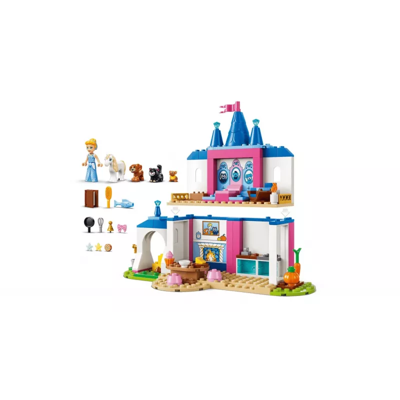 LEGO Disney 43283 Pelenės pilis su gyvūnų draugais (149 vnt.)