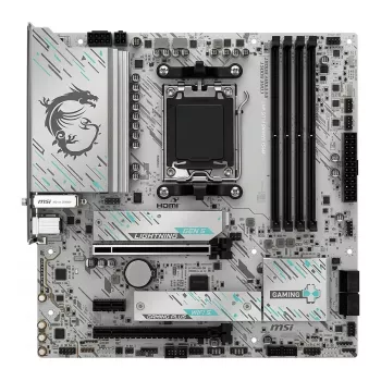 SAPPHIRE NITRO+ X870EA WIFI7 PhantomLink Pagrindinė Plokštė - AMD X870E, Socket AM5, ATX, Palaiko Ryzen 9000/8000/7000, DDR5 iki 8400MHz (OC), PCIe 5.0, 4x M.2, Wi-Fi 7, 5GbE LAN, Dvigubas USB4