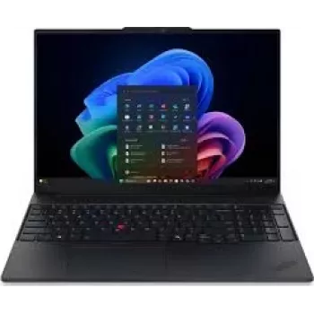 Lenovo ThinkPad E16 Gen 4 21YC005YGE verslo nešiojamas kompiuteris, Intel Core Ultra 7 355, 16 colių WUXGA, 32GB DDR5, 512GB SSD, Windows 11 Pro, vokiška QWERTZ klaviatūra
