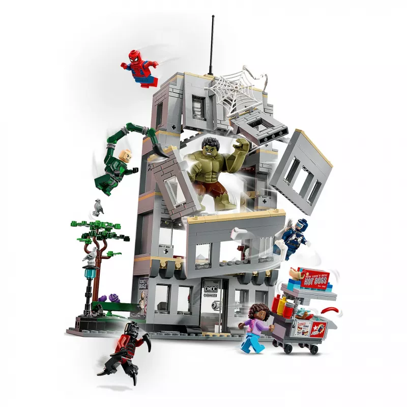 LEGO Marvel 76350 Spider-Man vs. Hulk Epic Clash (534 pcs)