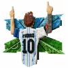 LEGO Editions 43018 Lionel Messi – Šventė (1427 dalių)