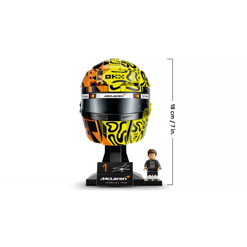 LEGO Editions McLaren Mastercard F1 Team Lando Norris Šalmas 43023