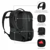 Wenger UrbanOne Travel 15,6 inch Laptop Backpack 33L Black 653888