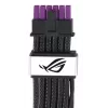 ASUS ROG Equalizer 12V-2x6 PCIe 5.1 / ATX 3.1 GPU Power Cable, 0,75 m, 16 AWG, Black (90YE00BN-B0QA00)