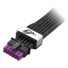 ASUS ROG Equalizer 12V-2x6 PCIe 5.1 / ATX 3.1 GPU Power Cable, 0,75 m, 16 AWG, Black (90YE00BN-B0QA00)