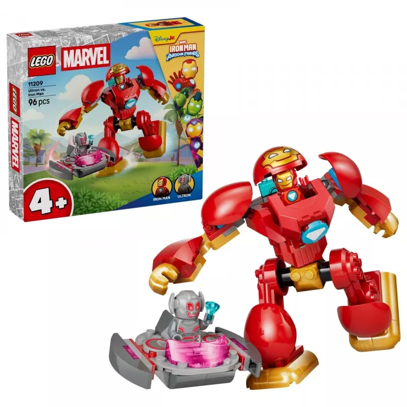 LEGO Marvel 11209 Ultron vs. Geležinis Žmogus (96 vnt.)