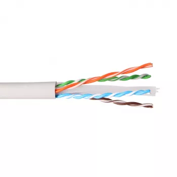 Extralink CAT6A U/UTP vidaus montažinis vytos poros kabelis 100 m EX.96655