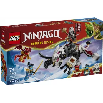 LEGO NINJAGO Zilvar and Grimtak the Dragon Beast 71863