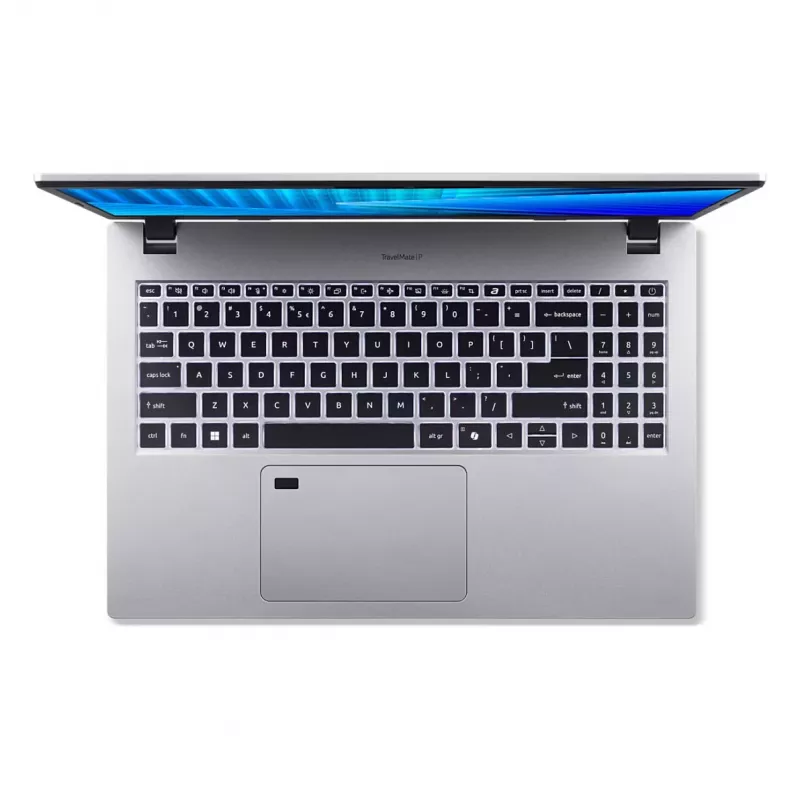 Acer TravelMate P2 15 TMP215-75-G2-TCO nešiojamas kompiuteris - Intel Core Ultra 5 125H / 16 GB DDR5 / 512 GB SSD / 15,6 colio Full HD IPS / Intel Arc Graphics / Windows 11 Pro / Pure Silver