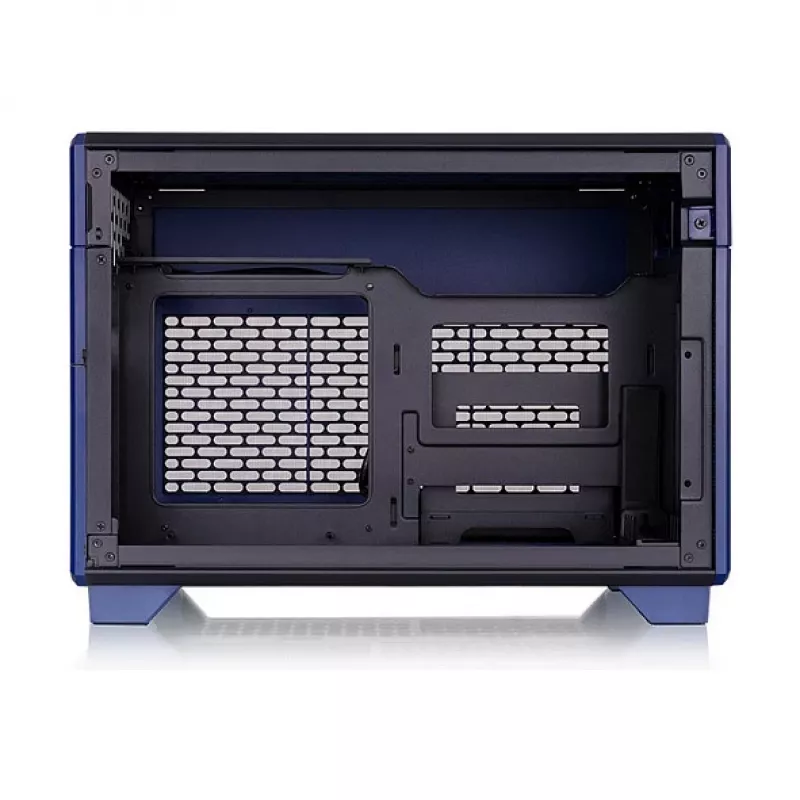 Thermaltake TR100 Koralie Edition Cobalt Blue Mini-ITX SFF korpusas - PCIe 4.0 riser, SFX PSU, 360mm GPU - CA-11A-00SPNN-AR