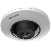 Hikvision DS-2CD3956G2-ISU 5MP AcuSense 180° Panoraminė „Fisheye“ IP kamera, 1,05mm, įmontuotas mikrofonas, vidaus patalpoms