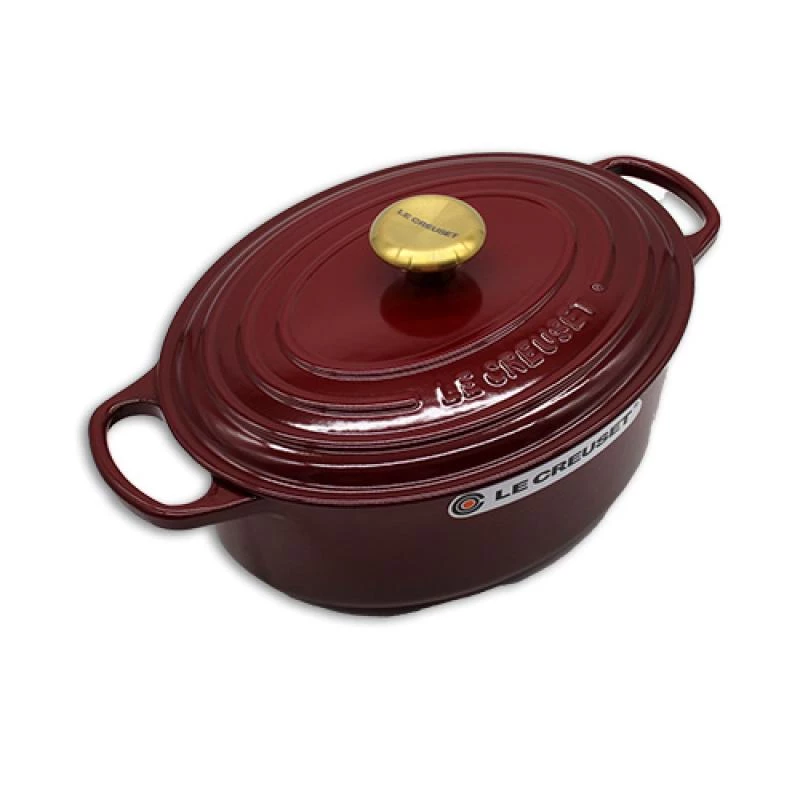 Le Creuset Signature Oval Casserole 29cm 4.7L Cast Iron Rhône