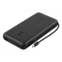 Belkin UltraCharge Pro Laptop Power Bank 25K 25000mAh 158W su integruotu USB-C laidu ir skaitmeniniu ekranu juoda