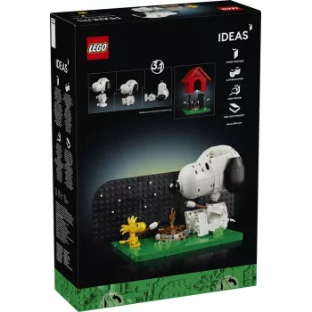 LEGO Ideas 21368 „Snoopy šunų namelis“ – 1327 dalių statybos rinkinys