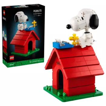 LEGO Ideas 21368 „Snoopy šunų namelis“ – 1327 dalių statybos rinkinys