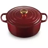 Le Creuset Signature Round Roaster 26cm 5.3L Enameled Cast Iron Rhône 21177269494441