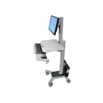 Ergotron WorkFit C-Mod Single LD Sit-Stand Workstation Cart 24-198-055 (iki 27 colių)