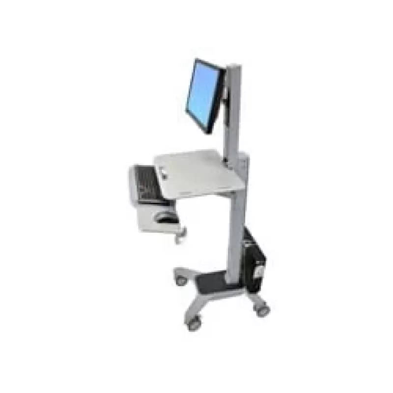 Ergotron WorkFit C-Mod Single LD Sit-Stand Workstation Cart 24-198-055 (iki 27 colių)