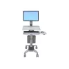 Ergotron WorkFit C-Mod Single LD Sit-Stand Workstation Cart 24-198-055 (iki 27 colių)