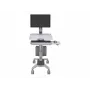 Ergotron WorkFit C-Mod Single LD Sit-Stand Workstation Cart 24-198-055 (iki 27 colių)