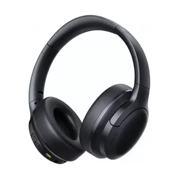 Baseus Bass BH1 Lite belaidės ausinės per ausis su ENC mikrofonu, USB-C, 40h veikimo, juodos spalvos A0203C00