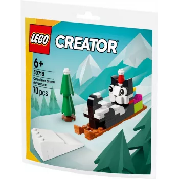 LEGO Creator 30718 Cataclaws Snow Adventure Polybag 60 dalių 3 viename konstravimo rinkinys