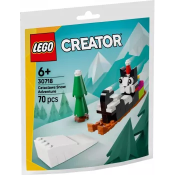LEGO Creator 30718 Cataclaws Snow Adventure Polybag 60 dalių 3 viename konstravimo rinkinys